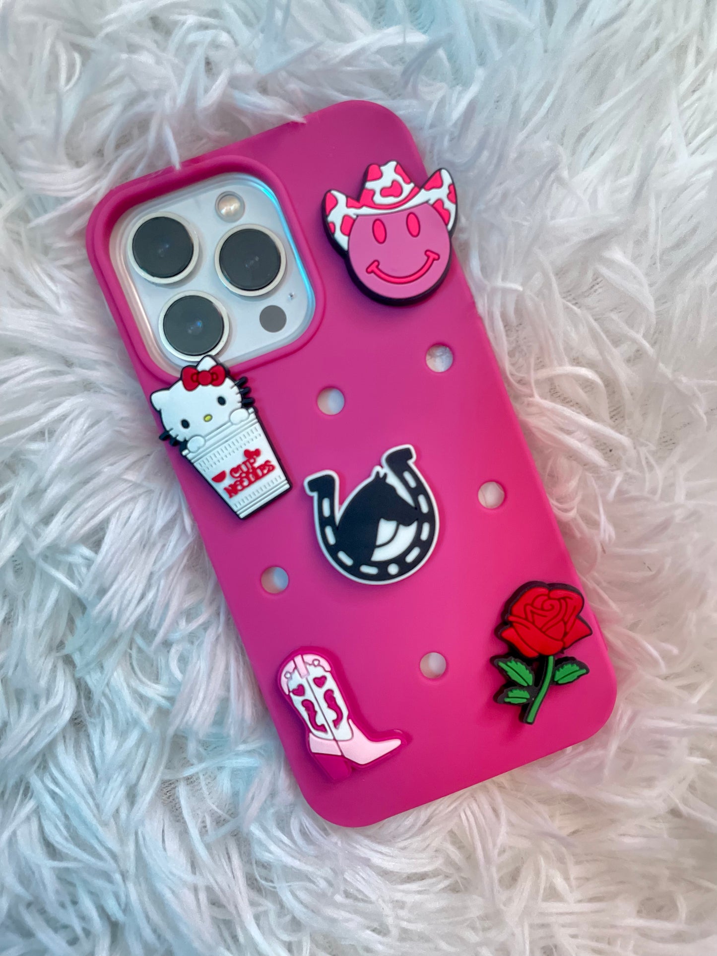 Hot Pink Charm Case